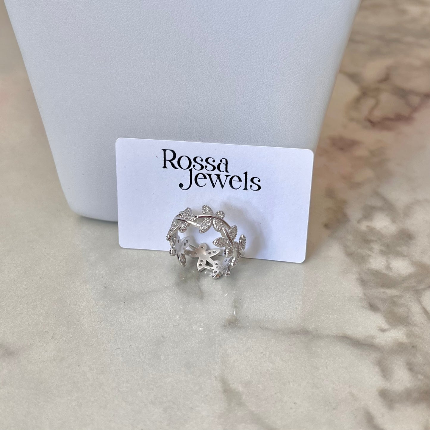 Flying High CZ Ring
